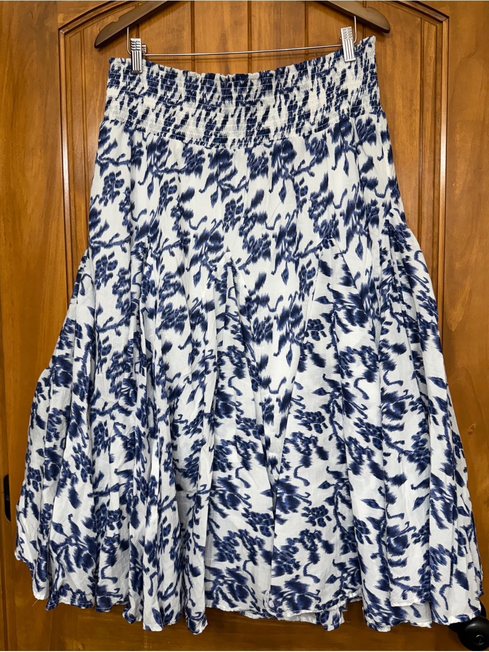 Grace Elements Printed Midi Skirt XL